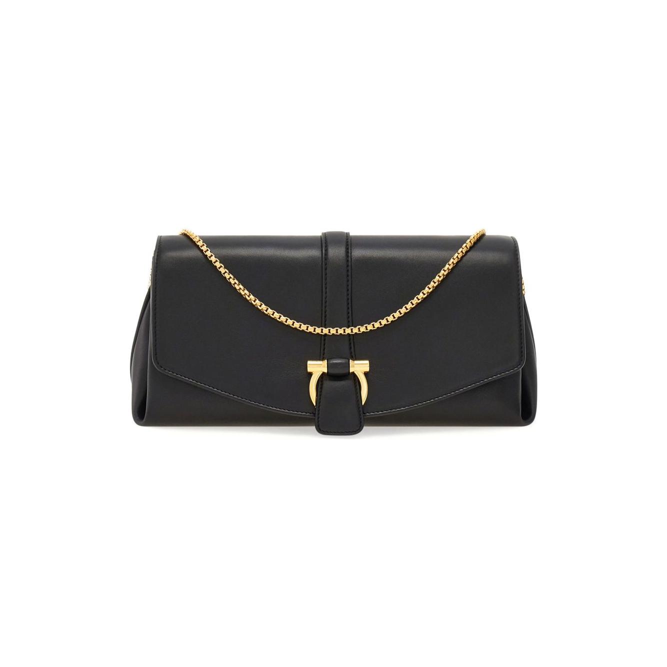 Ferragamo Medium Front Flap Soulder Bag