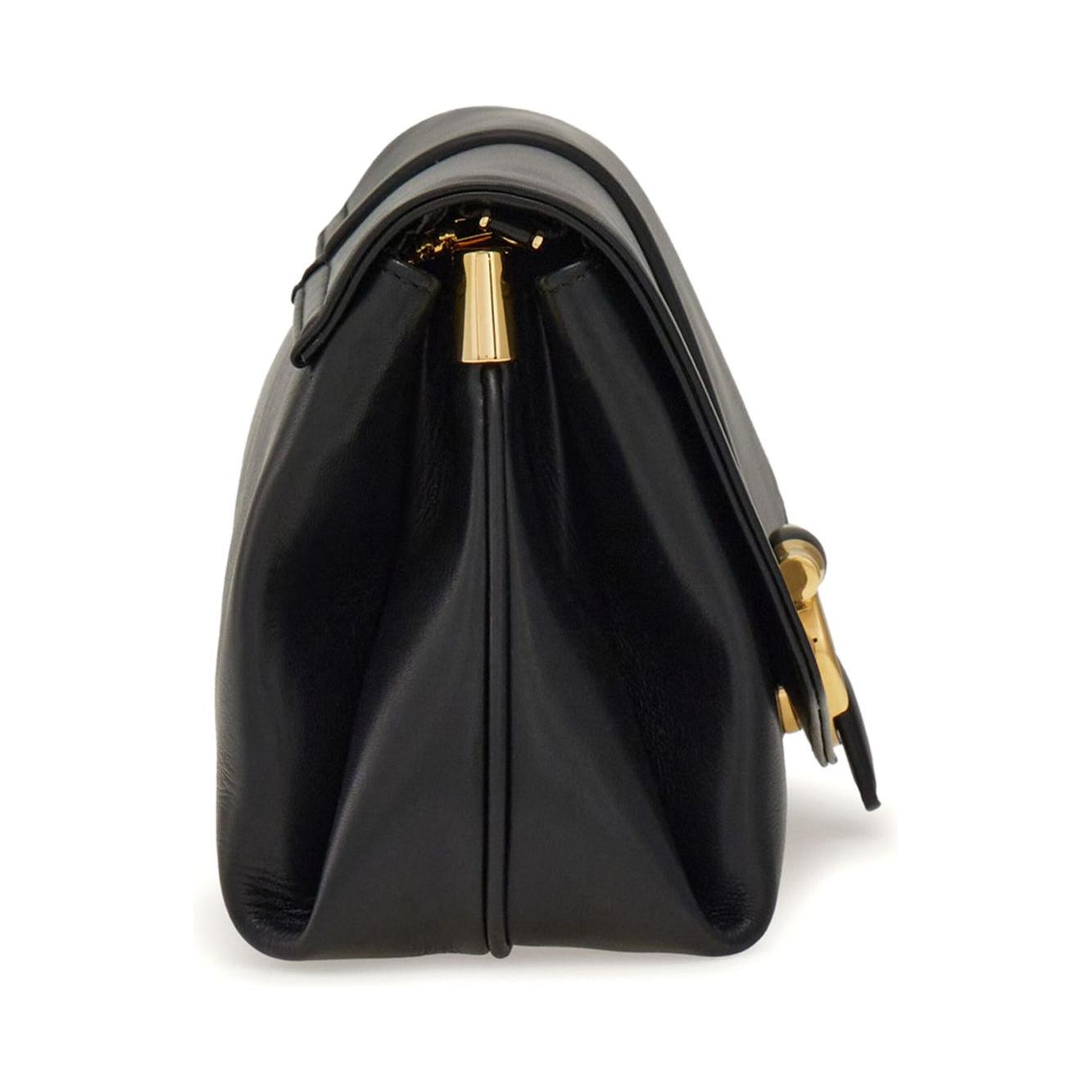 Ferragamo Medium Front Flap Soulder Bag