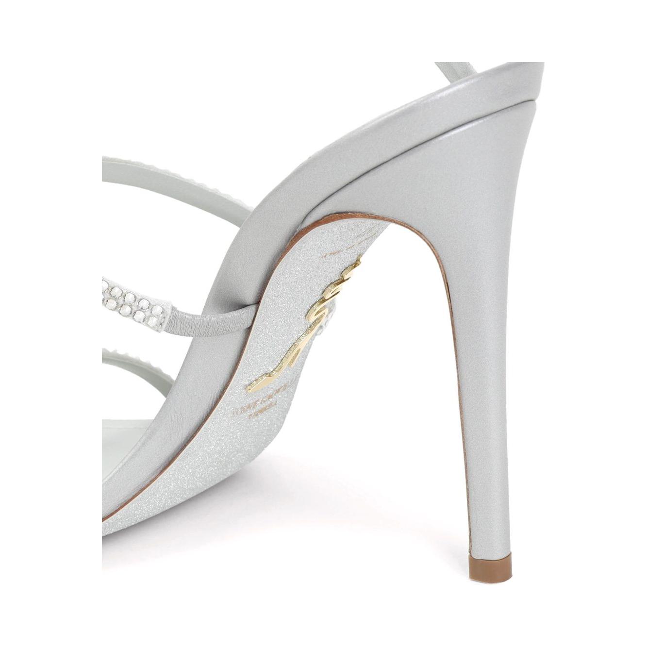 RENE' CAOVILLA Sandals Silver
