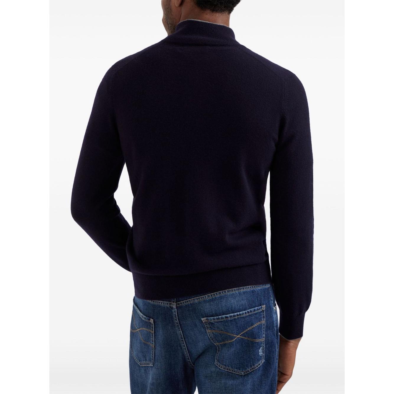 Brunello Cucinelli Sweaters Blue M2200124CW425-AI25