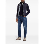 Brunello Cucinelli Sweaters Blue M2200124CW425-AI25