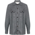 Brunello Cucinelli Shirts Grey M038P0720C003-AI25