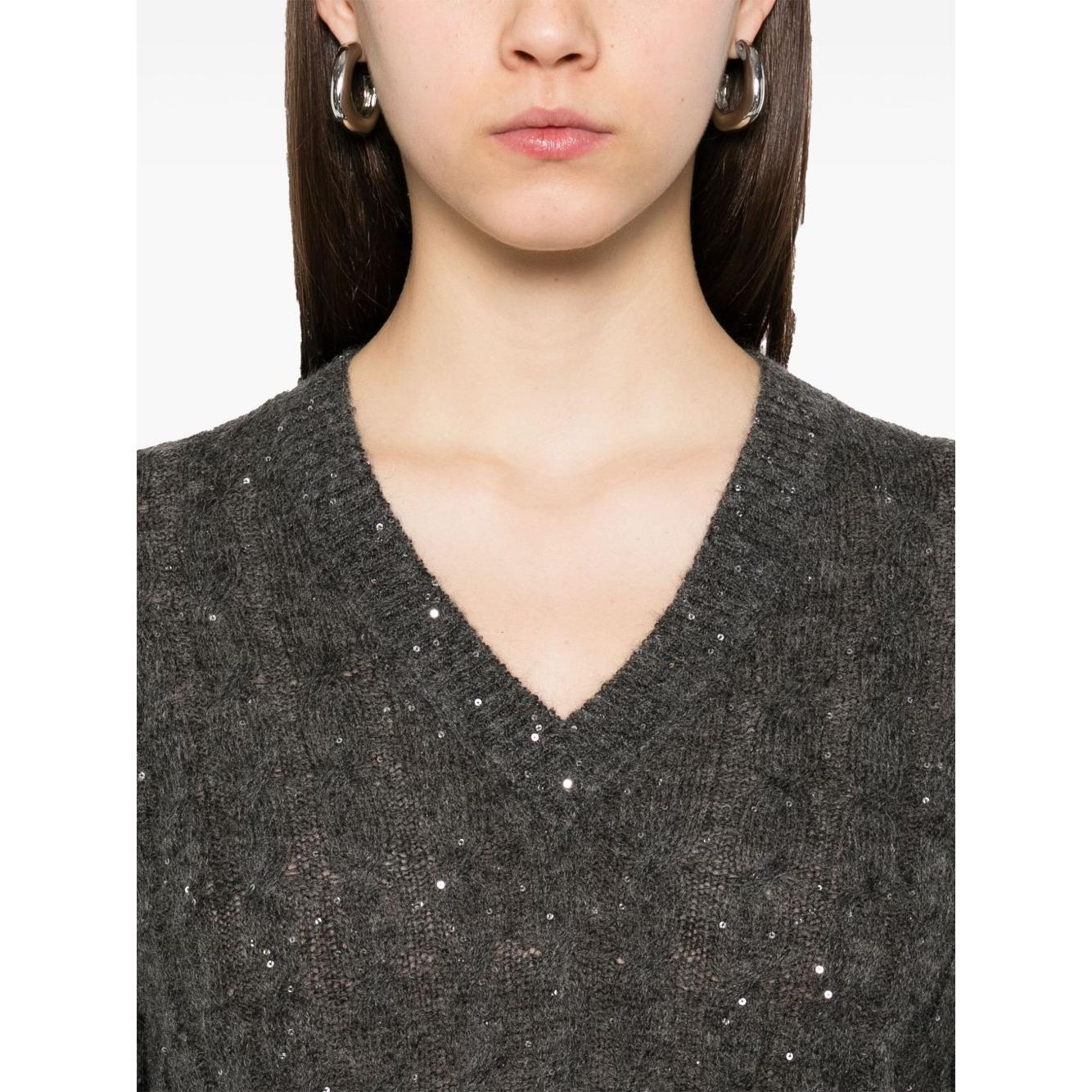 Brunello Cucinelli Sweaters Grey