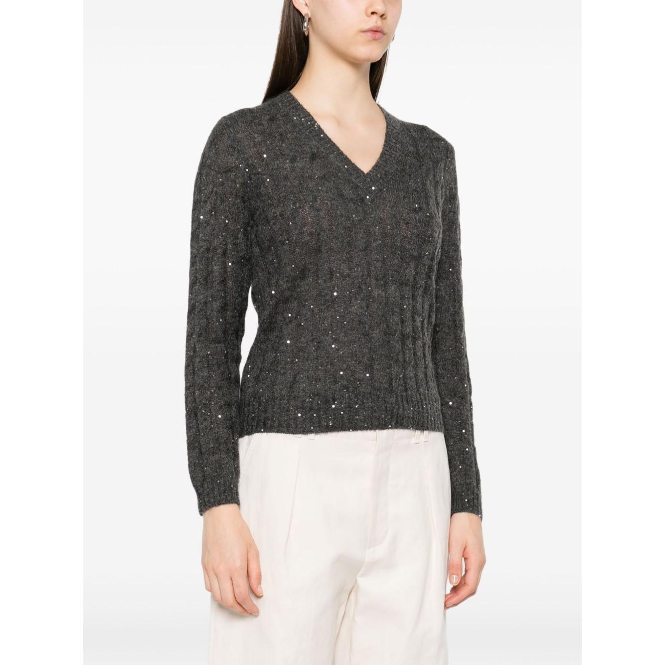 Brunello Cucinelli Sweaters Grey