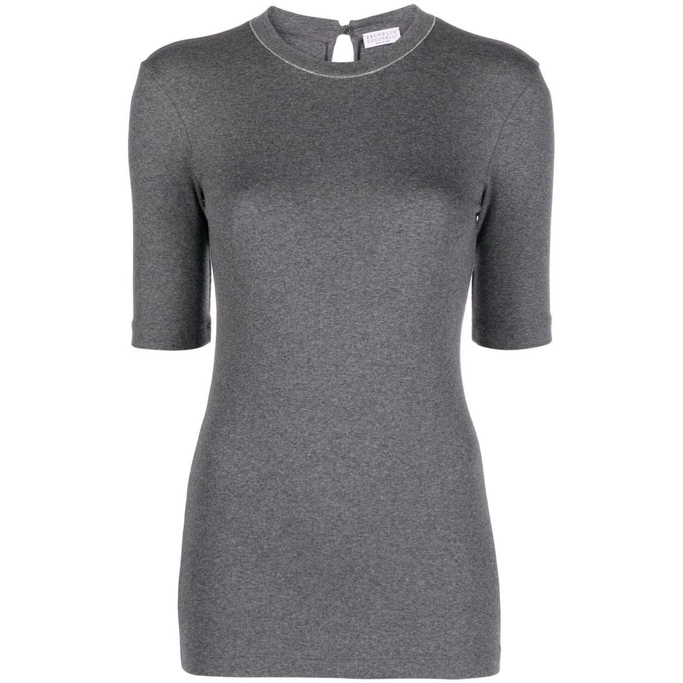 Brunello Cucinelli T-shirts and Polos Grey MPTC8BJ310C080-AI25