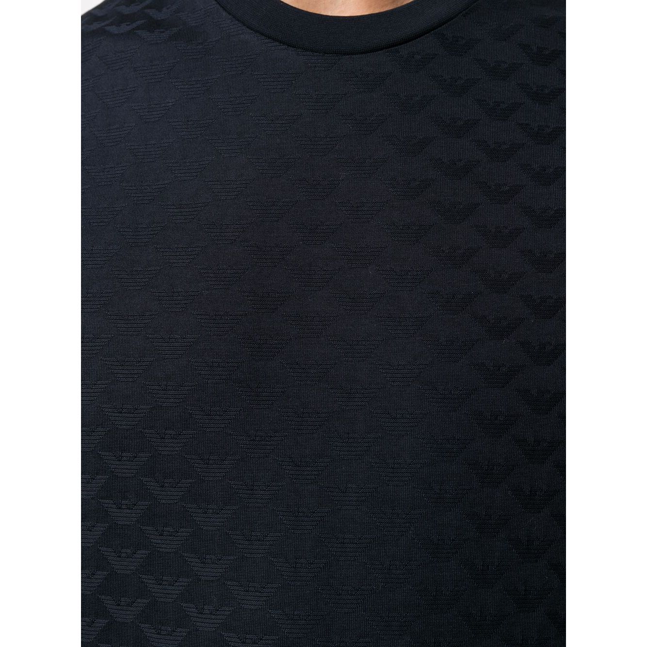 Emporio Armani T-shirts and Polos Blue Topwear