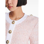 Balmain Cropped cardigan FF1KL235KI72OIN-AI25