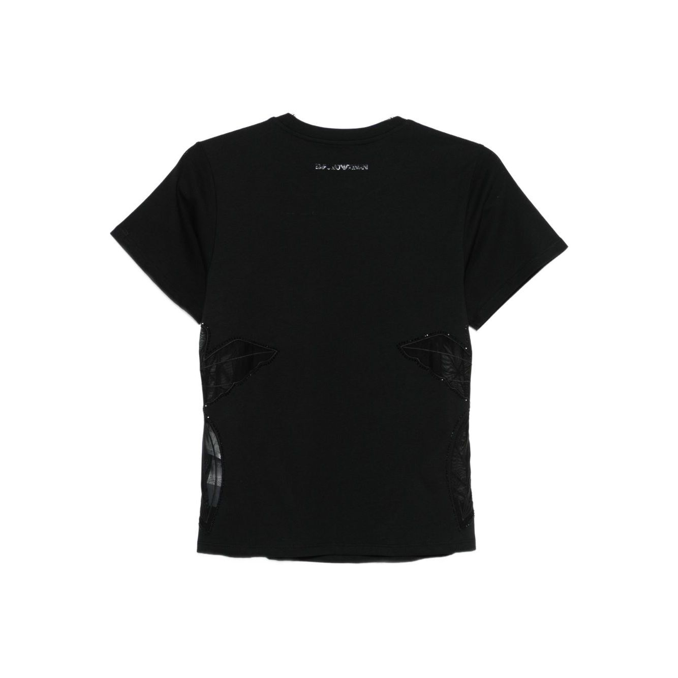 Emporio Armani T-shirts and Polos Black Topwear