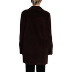 Dolce & Gabbana Bordeaux Corduroy Cotton Blazer Oversized Jacket JKT3285 - 40