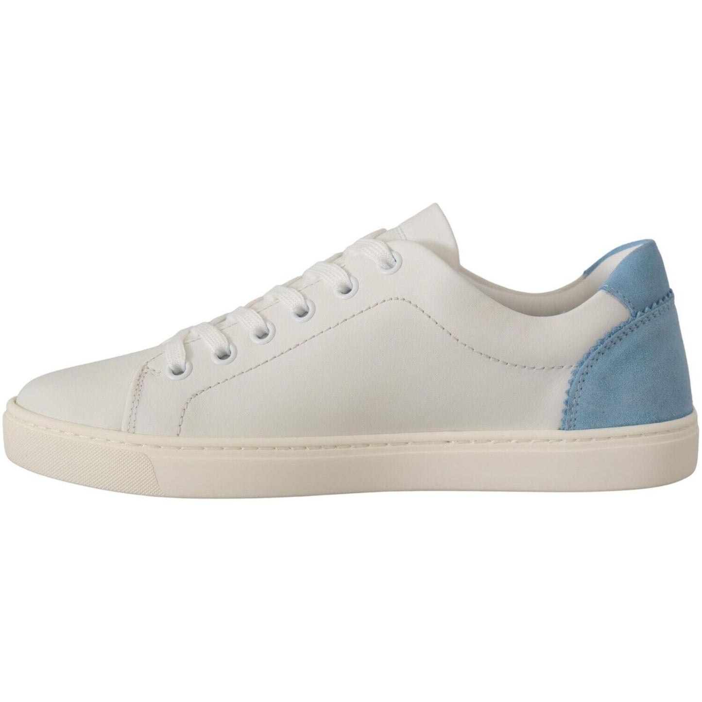 Dolce & Gabbana Exquisite Italian Leather Low-Top Sneakers Dolce & Gabbana Gray