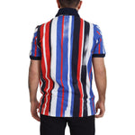 Dolce & Gabbana Multicolor Cotton Polo Top T-shirt TSH8094- 44