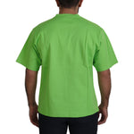 Dolce & Gabbana Green Cotton DG CHANNEL Top T-shirt TSH83057- 48