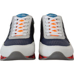 Dolce & Gabbana Multicolor Leather Sport Low Top Sneakers MV4824- 40