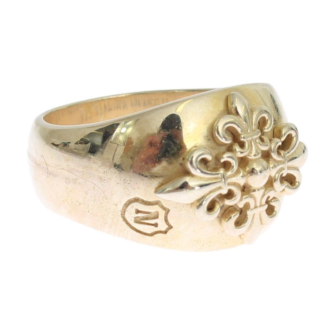 Nialaya Silver Crest 925 Sterling Ring Ring