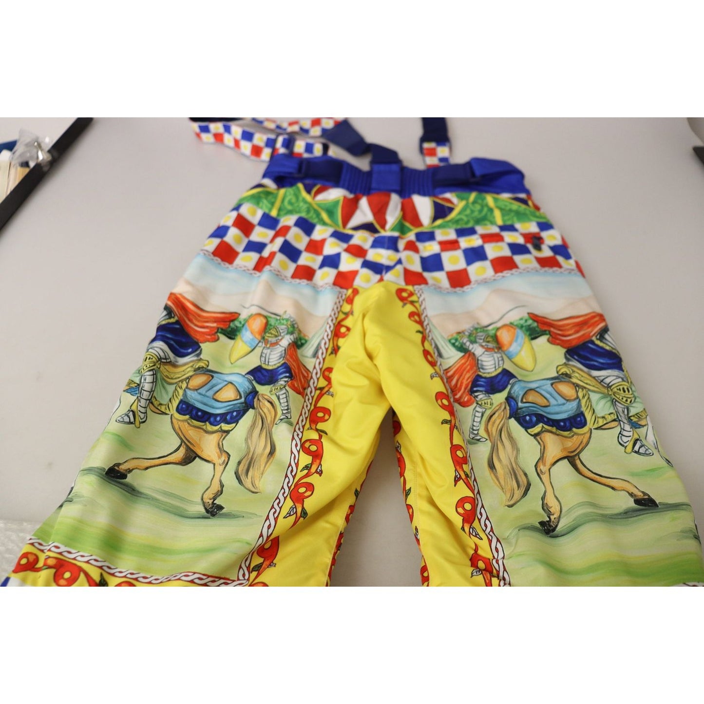 Dolce & Gabbana Multicolor Printed Snow Trouser Pants PAN73053 - 40