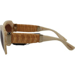 Dolce & Gabbana Beige Acetate Full Rim Brown Lense DG4294 Sunglasses GLA1047