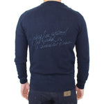 Ermanno Scervino Blue Wool Cashmere Cardigan Pullover Sweater SIG10106-4