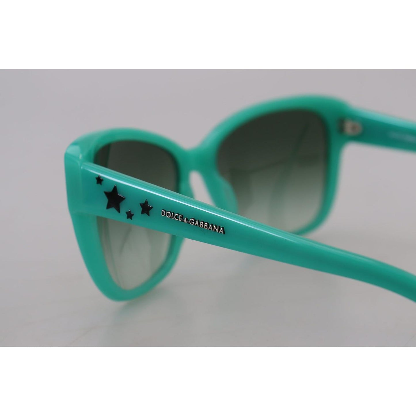 Dolce & Gabbana Green Stars Acetate Square Shades DG4124 Sunglasses