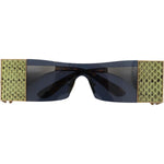 Dolce & Gabbana Elegant Metallic Hue Eyewear Dolce & Gabbana Dark Slate Gray
