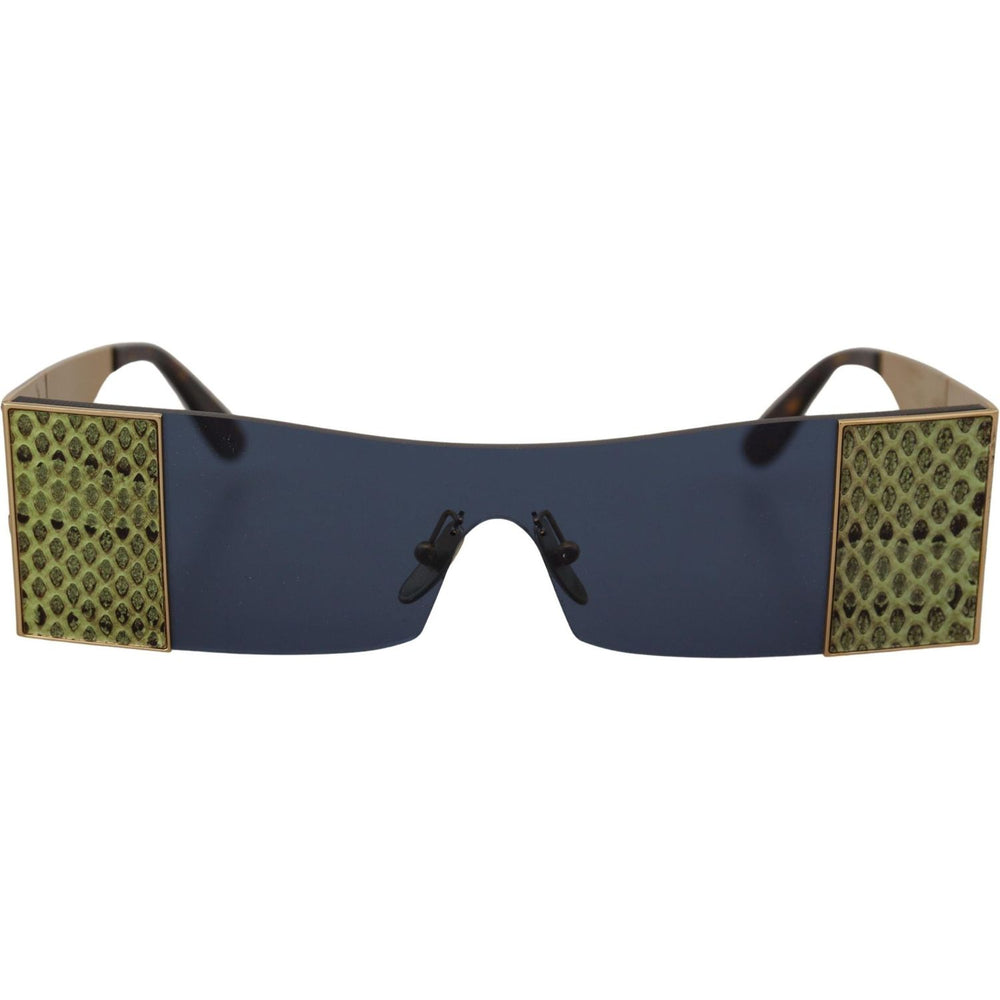 Dolce & Gabbana Elegant Metallic Hue Eyewear Dolce & Gabbana Dark Slate Gray