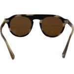 Dolce & Gabbana Brown Tortoise Oval Full Rim Eyewear DG4306 Sunglasses GLA1206