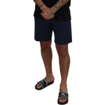 Dolce & Gabbana Blue Chinos Cotton Stretch Casual Shorts PAN74022- 44