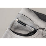 Dolce & Gabbana Gray Washed Skinny Men Denim Jeans PAN73320 - 46