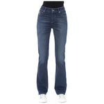 Baldinini Trend Blue Cotton Women Jeans BA-23108-W31