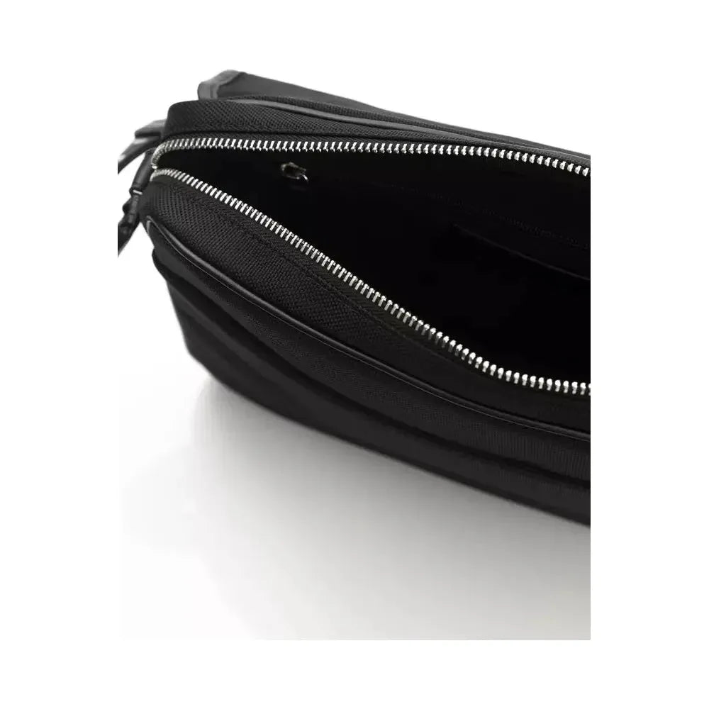 Cerruti 1881 Black Nylon Women Crossbody Bag CE-22949
