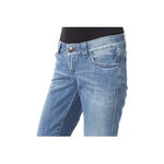 BYBLOS Blue Cotton Women Jeans BY-17637-W26