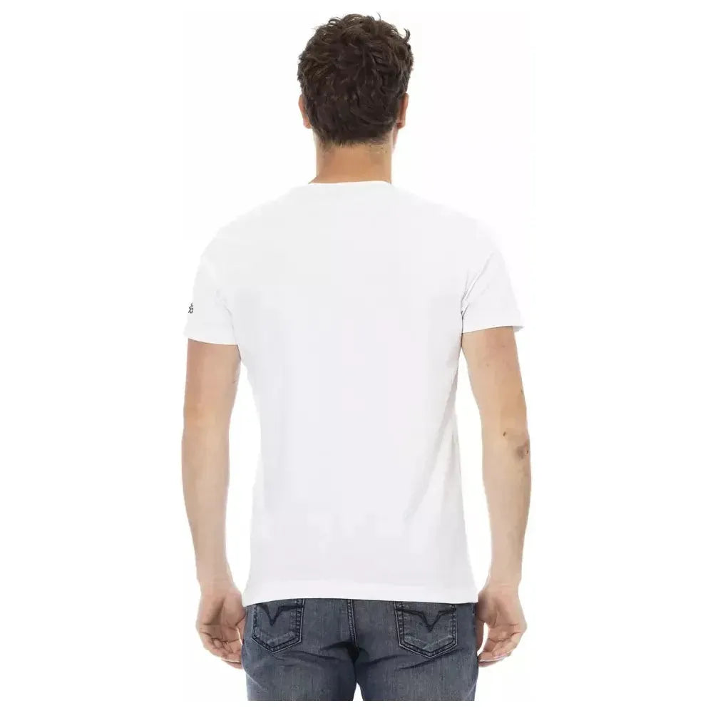 Trussardi Action White Cotton Men's T-Shirt