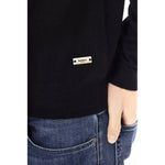 Baldinini Trend Blue Fabric Men Sweater BA-22431-XL