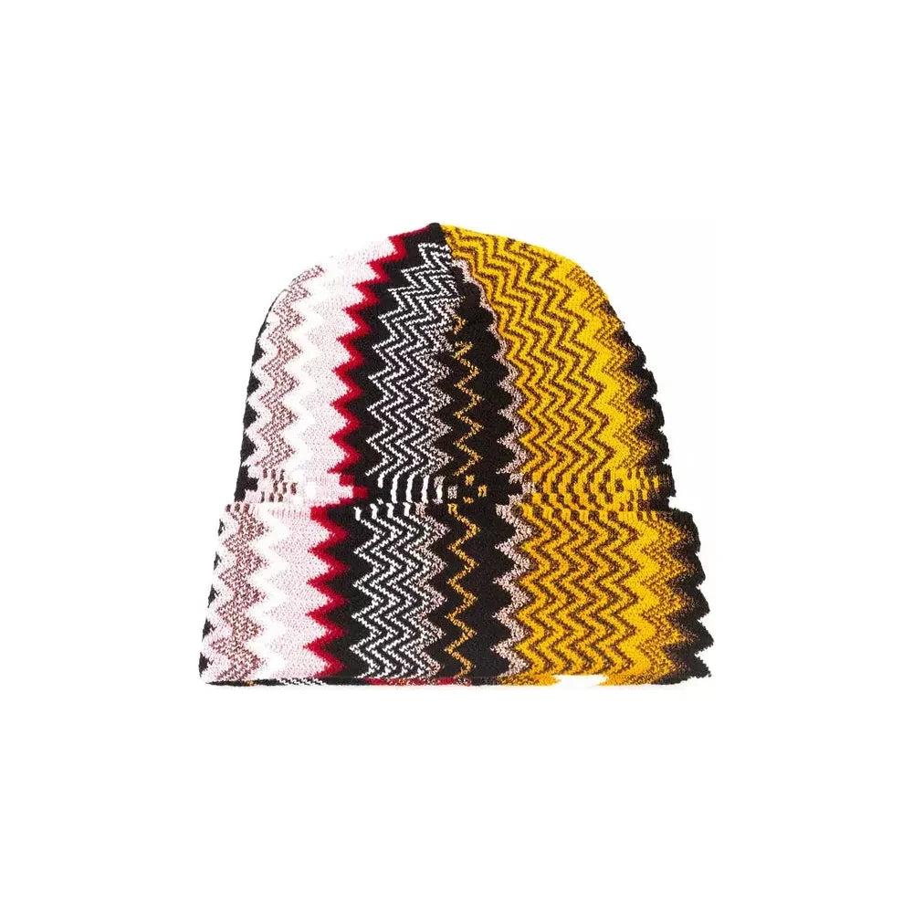 Missoni Multicolor Wool Women Hat Missoni Black