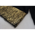 Dolce & Gabbana Black Gold Turtleneck Mohair Pullover Mens Sweater TSH83587- XS