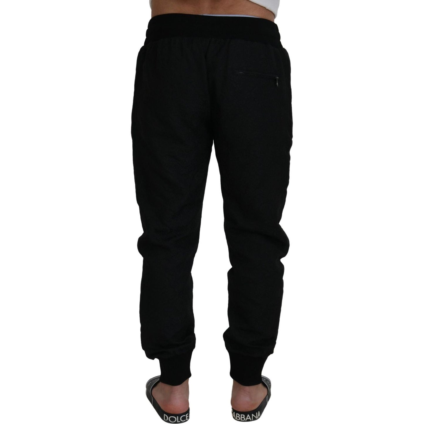Dolce & Gabbana Black Men Casual Jogger Pants PAN73254 - 52