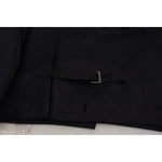 Dolce & Gabbana Black Wool Stretch Waistcoat Formal Vest TSH83023 - 50