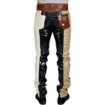 Dolce & Gabbana Multicolor Shining Slim Fit Men Denim Jeans PAN74280 - 48