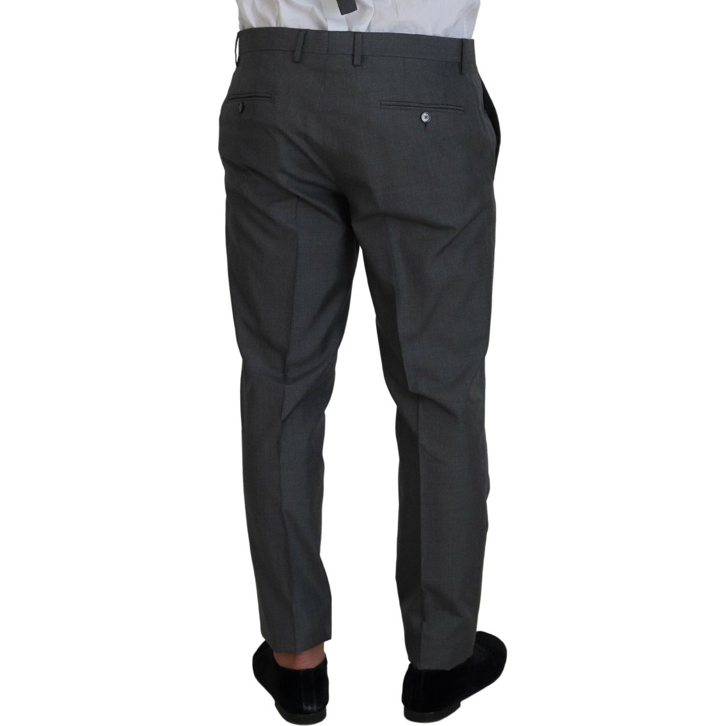 Dolce & Gabbana Gray MARTINI 3 Piece Slim Fit Suit KOS2164- 52