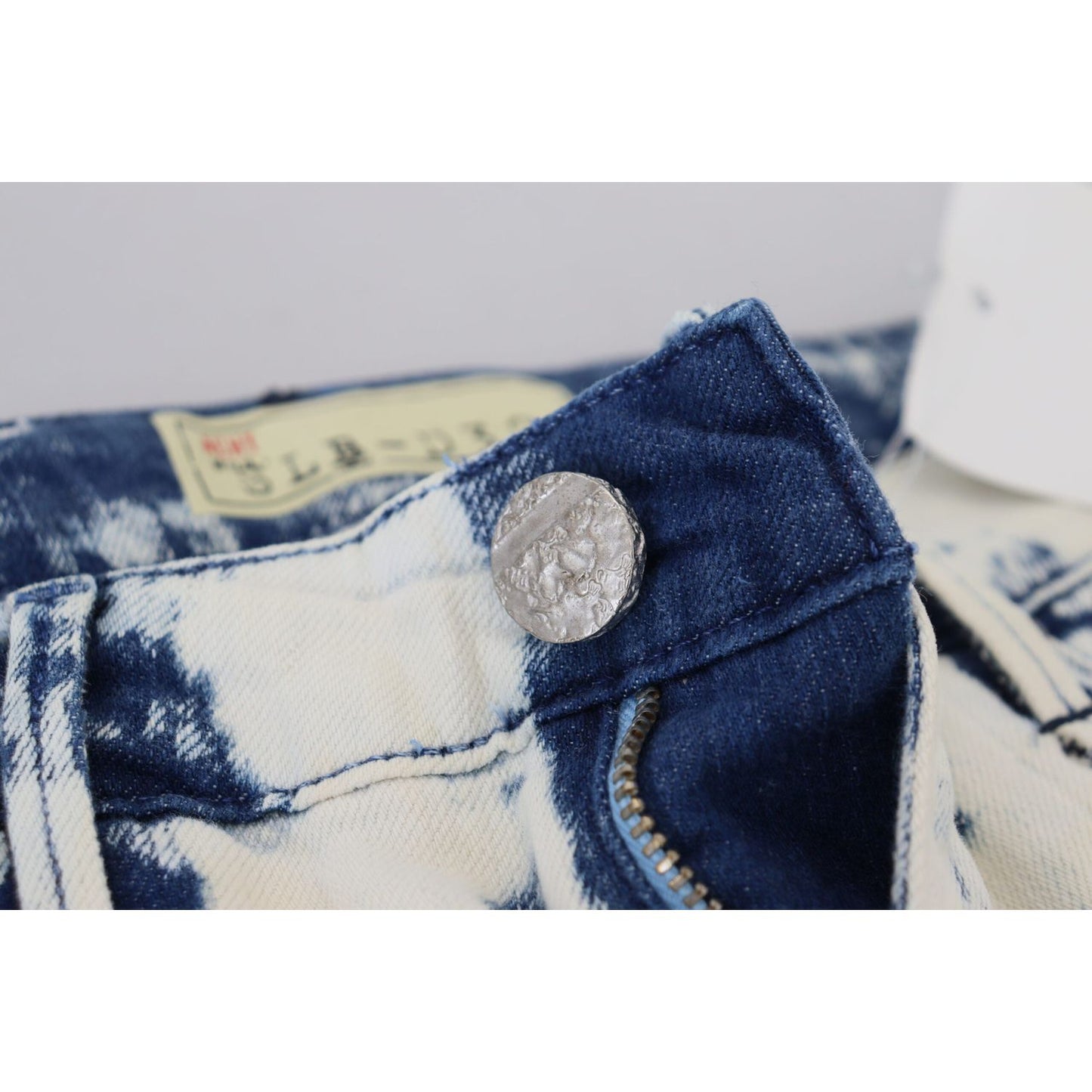 Acht Chic Low Waist Tattered Skinny Jeans Acht Gray