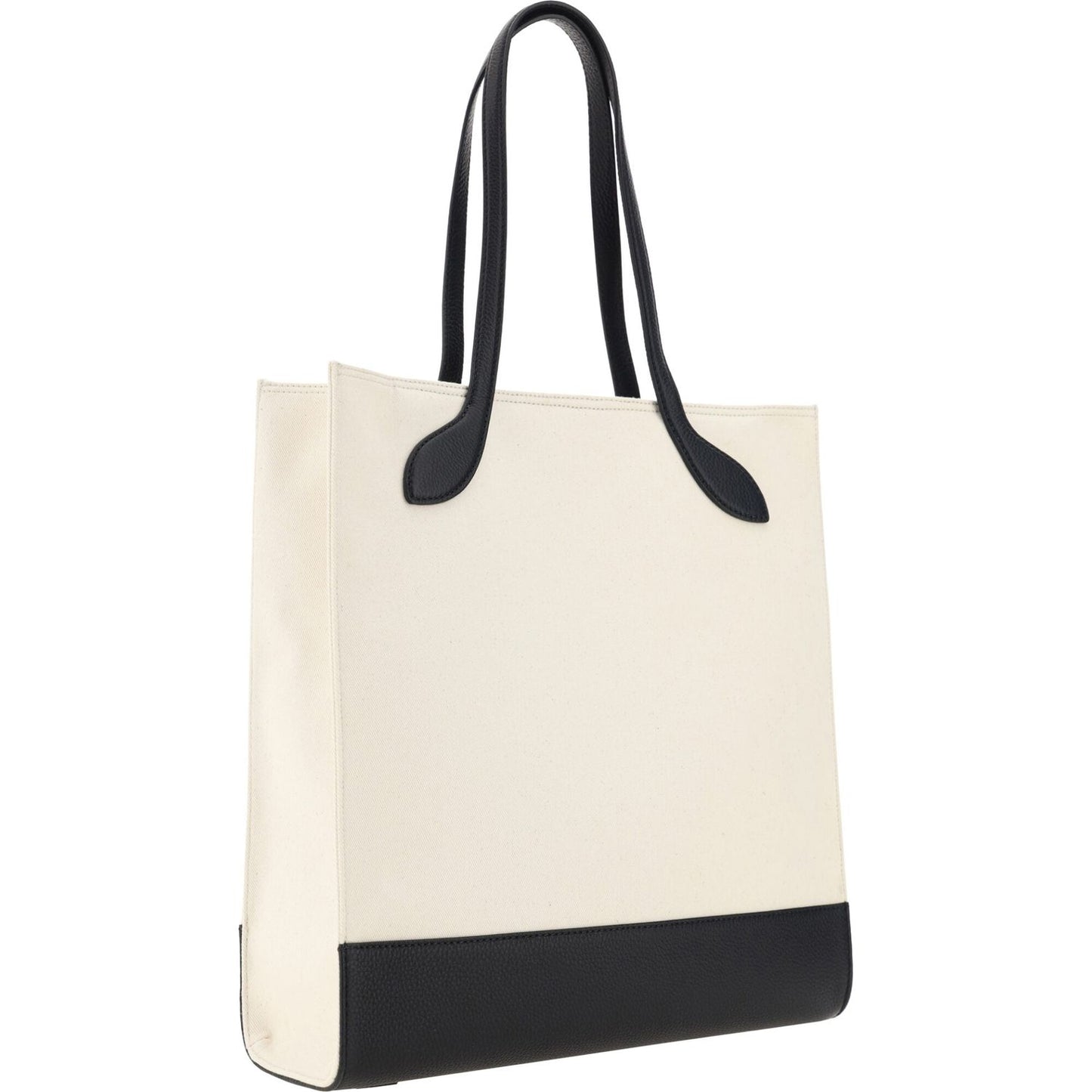 Bally Chic Monochrome Leather Tote Bag Bally Dark Slate Gray
