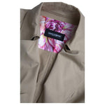Dolce & Gabbana Khaki Double Breasted Trench Coat Jacket JKT3323-46