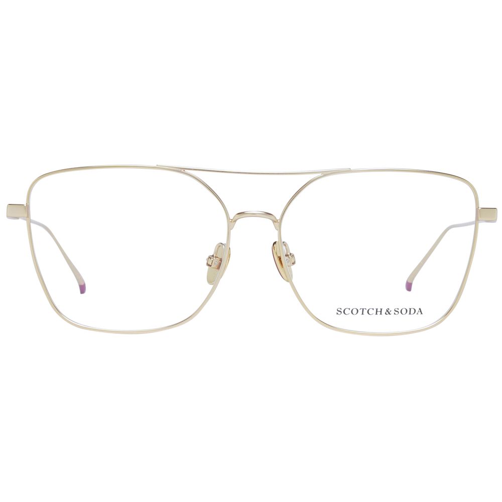 Scotch & Soda Gold Women Glasses Frame
