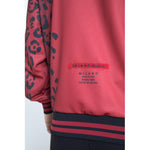 Dolce & Gabbana Red Leopard Polyester Bomber Full Zip Jacket JKT3656-52