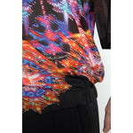 Dolce & Gabbana Multicolor Luminarie Print Men Cotton Shirt TSH84187-39