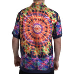 Dolce & Gabbana Multicolor Luminarie Print Men Shirt Silk TSH84189-41
