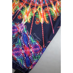 Dolce & Gabbana Multicolor Luminarie Print Men Shirt Silk TSH84189-41