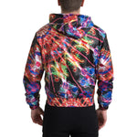 Dolce & Gabbana Multicolor Hooded Sweatshirt Sweater JKT3714-46
