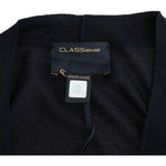 Cavalli Black cropped wool cardigan