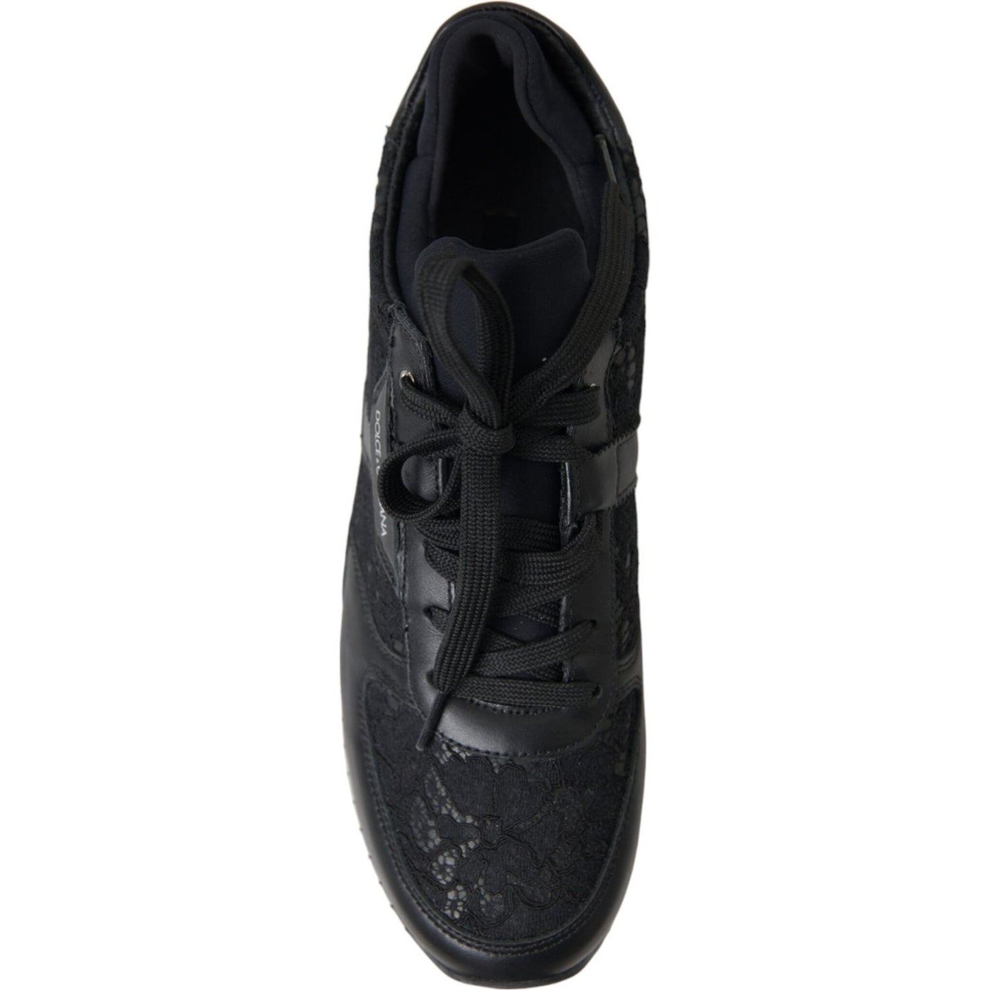 Dolce & Gabbana Elegant Black Classic Sneakers Dolce & Gabbana Black