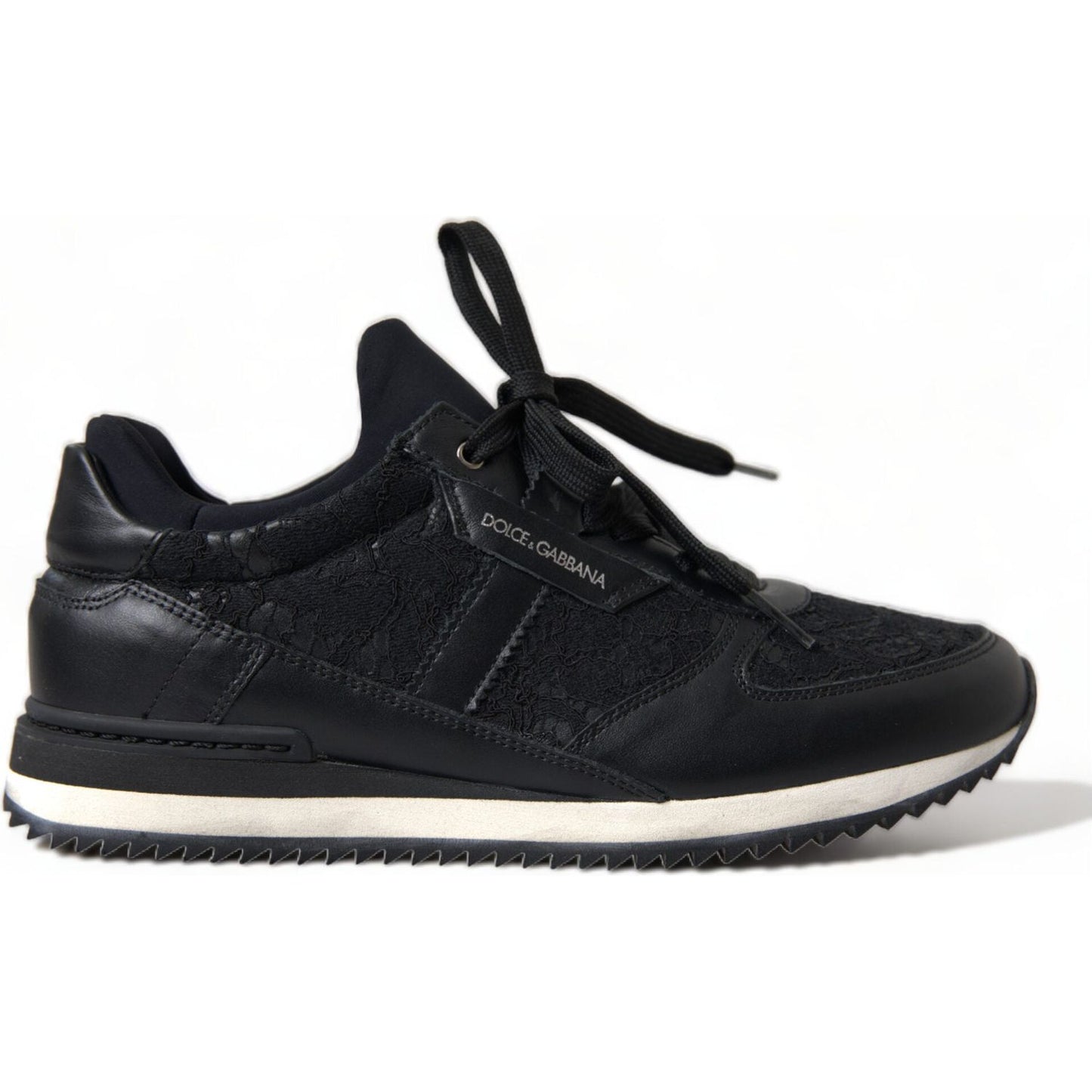 Dolce & Gabbana Elegant Black Classic Sneakers Dolce & Gabbana Dark Slate Gray